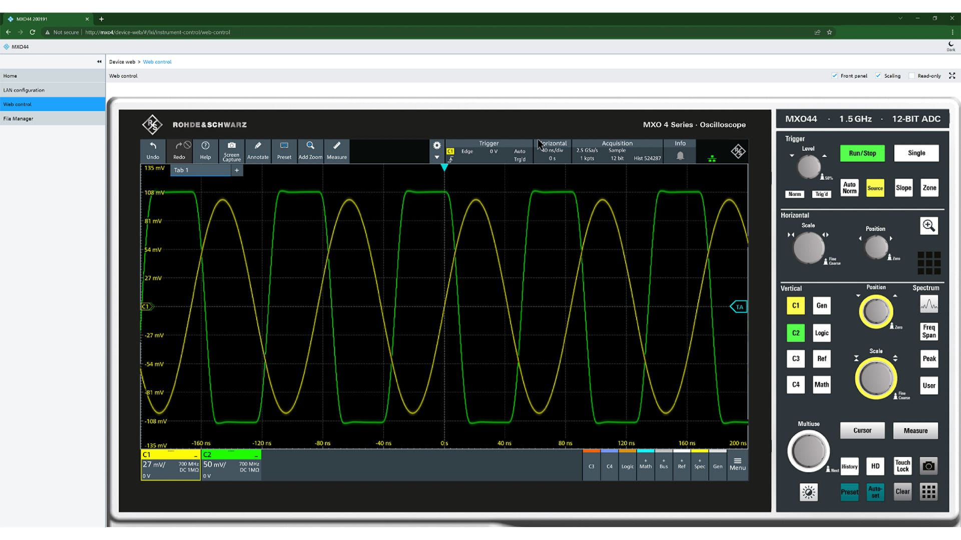 Osciloscopios ROHDE AND SCHWARZ