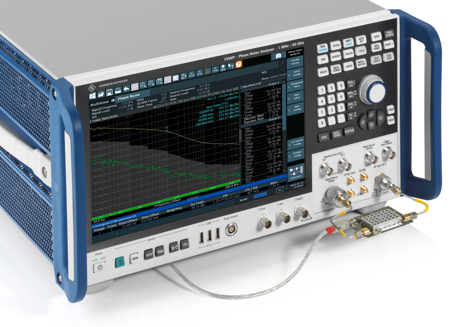 Analizador de ruido de fase