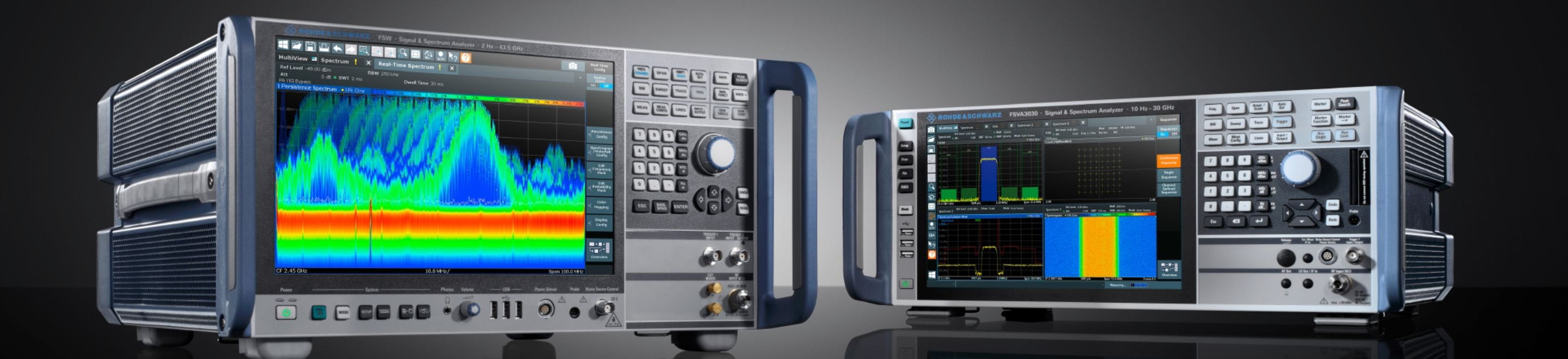 Analizador de espectro y señales